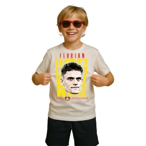 Tricou Copii din bumbac cu fotbalistul Florian Richard Wirtz-Bayer Leverkusen - Img 2