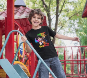 Tricou copii din bumbac personalizat haios cu Dragon Ball Z - Cadou - Img 4