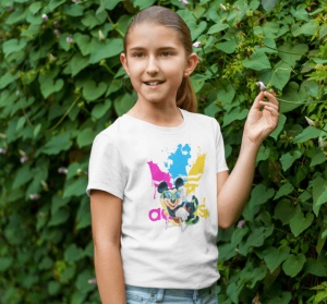 Tricou copii din bumbac personalizat haios Mickey Mouse Club - Cadou - Img 2
