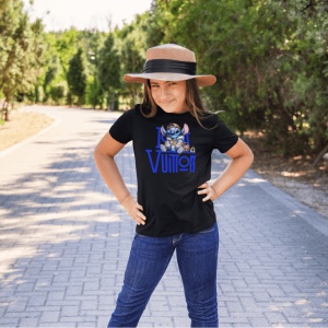 Tricou copii din bumbac personalizat haios Rich Stitch - Cadou - Img 3