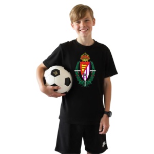 Tricou copii Real Valladolid din bumbac 100% - Img 3
