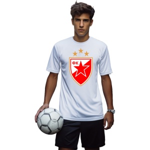 Tricou copii Red Star Belgrade din bumbac 100% - Img 5