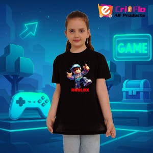 Tricou Copii Roblox Batman Power din bumbac 100% - Img 4