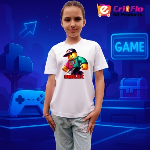 Tricou Copii Roblox Blazer Relaxat din bumbac 100% - Img 8