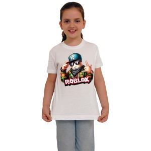 Tricou Copii Roblox Boxerul Erorii din bumbac 100% - Img 3