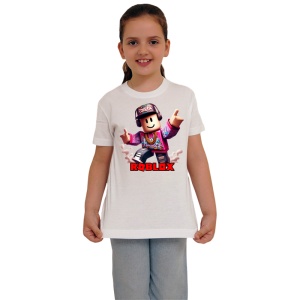 Tricou Copii Roblox Gardianul Din Fier din bumbac 100% - Img 3