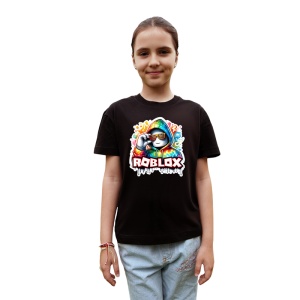 Tricou Copii Roblox Maestrul Vopselelor din bumbac 100% - Img 2