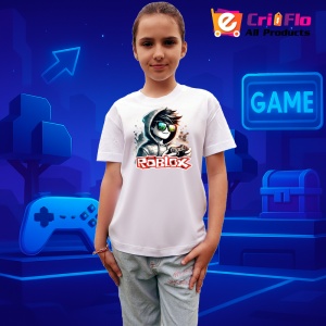 Tricou Copii Roblox Mirele Cool din bumbac 100% - Img 7