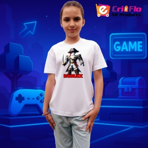 Tricou Copii Roblox Razboinicul Valurilor din bumbac 100% - Img 8