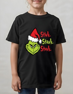Tricou copii - STIWK, STAWK, STUNK GRINCH