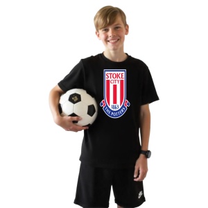 Tricou copii Stoke City din bumbac 100%