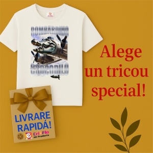 Tricou Copii Tralalelo Tra la la Bombardiro Crocodilo - Italian Brainrot Meme T-Shirt - Img 7