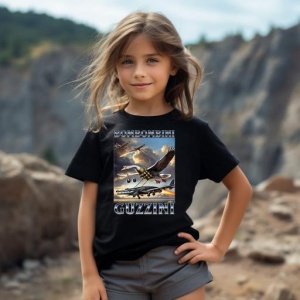 Tricou Copii Tralalelo Tra la la Bombombini Guzzini - Italian Brainrot Meme T-Shirt - Img 4
