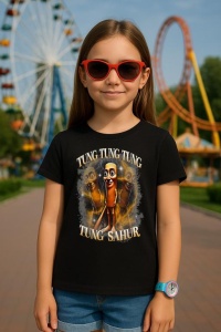 Tricou Copii Tralalelo Tra la la Brainrot Humor Gen Z T-Shirt - Img 4