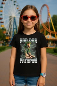 Tricou Copii Tralalelo Tra la la Brr Brr Patapim T-Shirt
