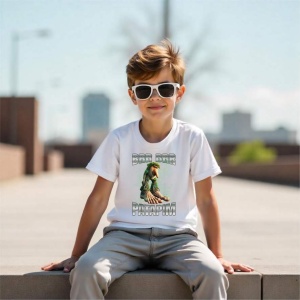 Tricou Copii Tralalelo Tra la la Brr Brr Patapim T-Shirt - Img 3