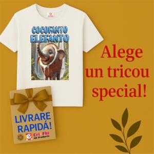 Tricou Copii Tralalelo Tra la la Cocofanto Elefanto Funny Italian Brainrot Meme Graphic T-Shirt - Img 6
