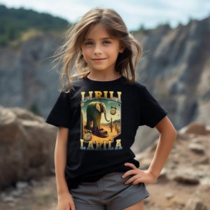 Tricou Copii Tralalelo Tra la la Lirili Larila Funny Italian Brainrot Meme T-Shirt - Img 3