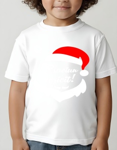 Tricou Craciun copii - MERRY CHRISTMAS SANTA BEARD