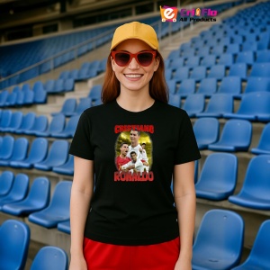 Tricou Cristiano Ronaldo Colaj Foto All time - Copii | Dama | Barbat - Img 2