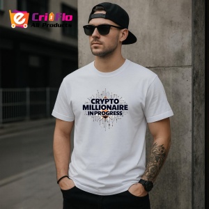 Tricou crypto queen crown style, regina crypto stil coroana, Copii | Dama | Barbat