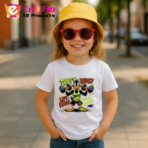 Tricou Daffy Duck – Beast Mode, antrenament și forță Copii | Dama | Barbat Barbat - Img 6