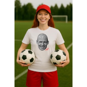 Tricou Dama cu fotbalistul Andrew Robertson-Liverpool FC din bumbac 100% - Img 2