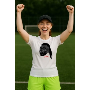 Tricou Dama cu fotbalistul Eduardo Camavinga-Real Madrid din bumbac 100% - Img 9