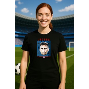 Tricou Dama cu fotbalistul Joshua Walter Kimmich-Bayern Mnchen din bumbac 100% - Img 8
