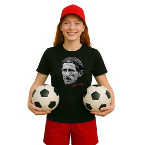 Tricou Dama cu fotbalistul Luka Modric Real Madrid din bumbac 100% - Img 5