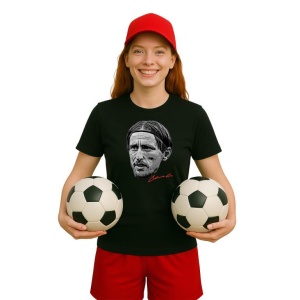 Tricou Dama cu fotbalistul Luka Modric Real Madrid din bumbac 100% - Img 7