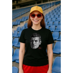 Tricou Dama cu fotbalistul Toni Kroos-Real Madrid din bumbac 100% - Img 3