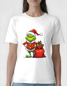 Tricou dama - GRINCH IS COMING