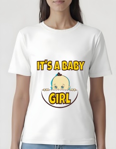 Tricou dama - IT'S A GIRL