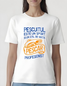 Tricou dama - PESCUIT PROFESIONIST
