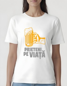 Tricou dama - PRIETENI PE VIATA