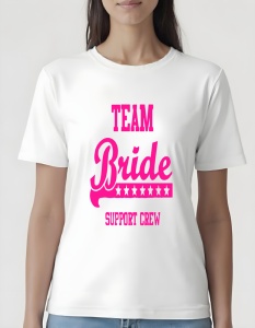 Tricou dama - TEAM BRIDE - Img 1