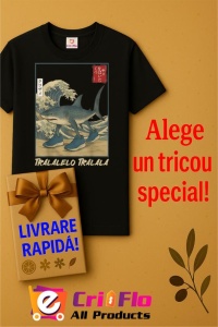 Tricou Dama Tralalero TraLaLa cu Italian Brainrot Japanese - Img 9