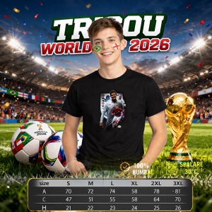 Tricou David Beckham England World Cup Fifa 2026, din bumbac 100%, tricou negru, Copii | Dama | Barbat - Img 6