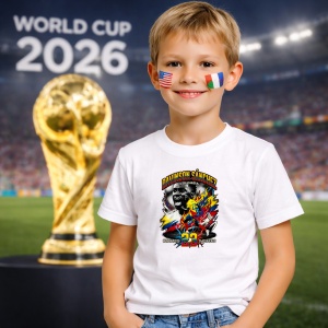 Tricou Davinson Sanchez Colombia World Cup Fifa 2026, din bumbac 100%, tricou alb, Copii | Dama | Barbat - Img 5