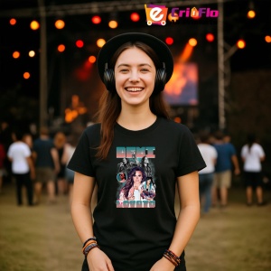 Tricou Demi Lovato - Portrait Style, muzica Hip-Hop / Emo Rap, Dama | Barbat | Copii, Culoare Negru - Img 5