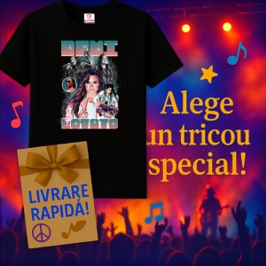 Tricou Demi Lovato - Portrait Style, muzica Hip-Hop / Emo Rap, Dama | Barbat | Copii, Culoare Negru - Img 11