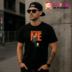 Tricou Despicable Me Gru si minionii sai in aventuri pline de umor, Copii | Dama | Barbat , tricou negru - Img 11