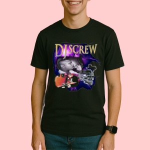 Tricou DJ Screw, muzica RAP, Dama | Barbat | Copii, Culoare Negru - Img 3