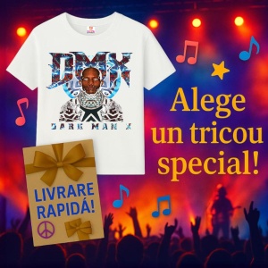 Tricou DMX - Dark Man X, muzica RAP, Dama | Barbat | Copii - Img 5