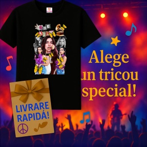 Tricou Dua Lipa - Butterflies, muzica RAP, Dama | Barbat | Copii, Culoare Negru - Img 7