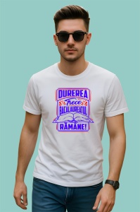 Tricou durerea trece diploma ramane, Copii | Dama | Barbat - Img 2
