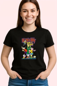 Tricou Ed Edd si Eddy trio amuzant de baieti in aventuri haioase de cartier, Copii | Dama | Barbat , tricou negru - Img 3