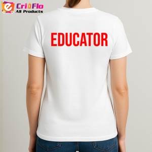 Tricou EDUCATOR, Personalizat | Unisex Dama si Barbat - Img 3