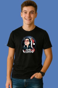 Tricou Elf Girl Christmas, din bumbac 100% Copii | Dama | Barbat - Img 3